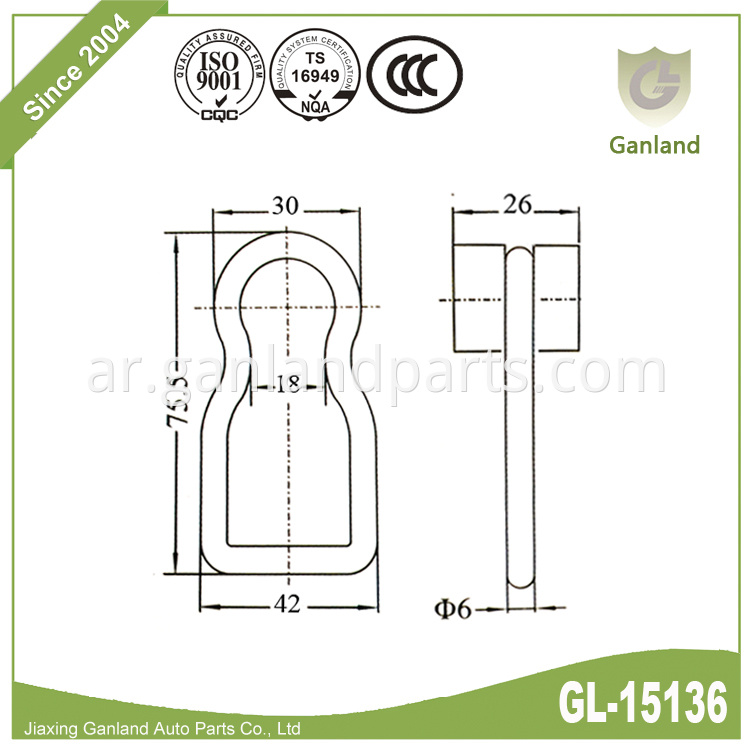 Stainless Steel roller gl-15136